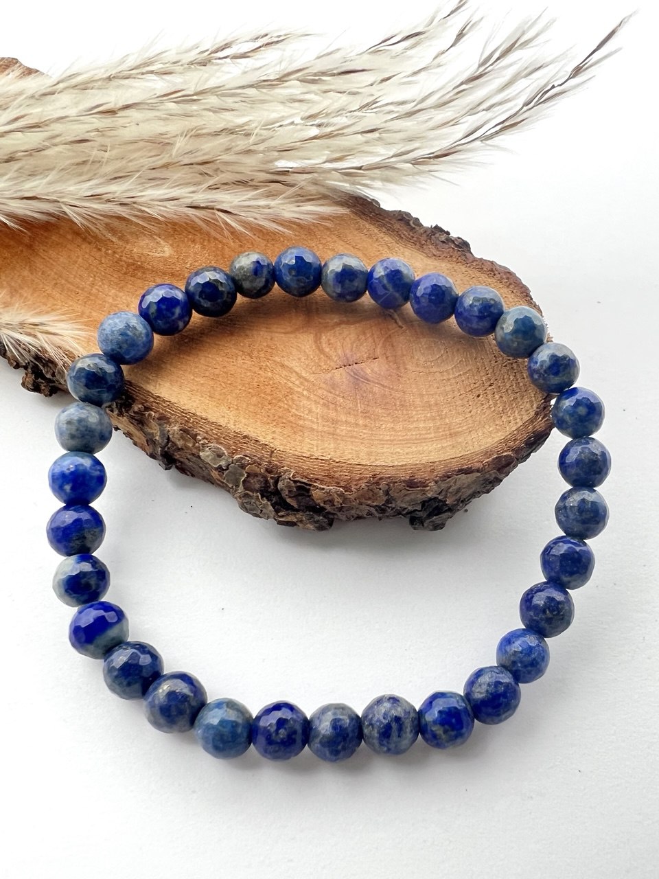 Bracciale di Lapislazzuli a Sfere: Eleganza in Diverse Misure