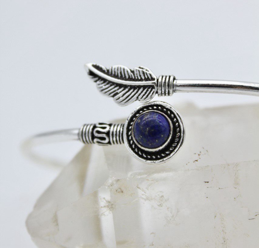 Bracciale rigido Piuma di Libertà