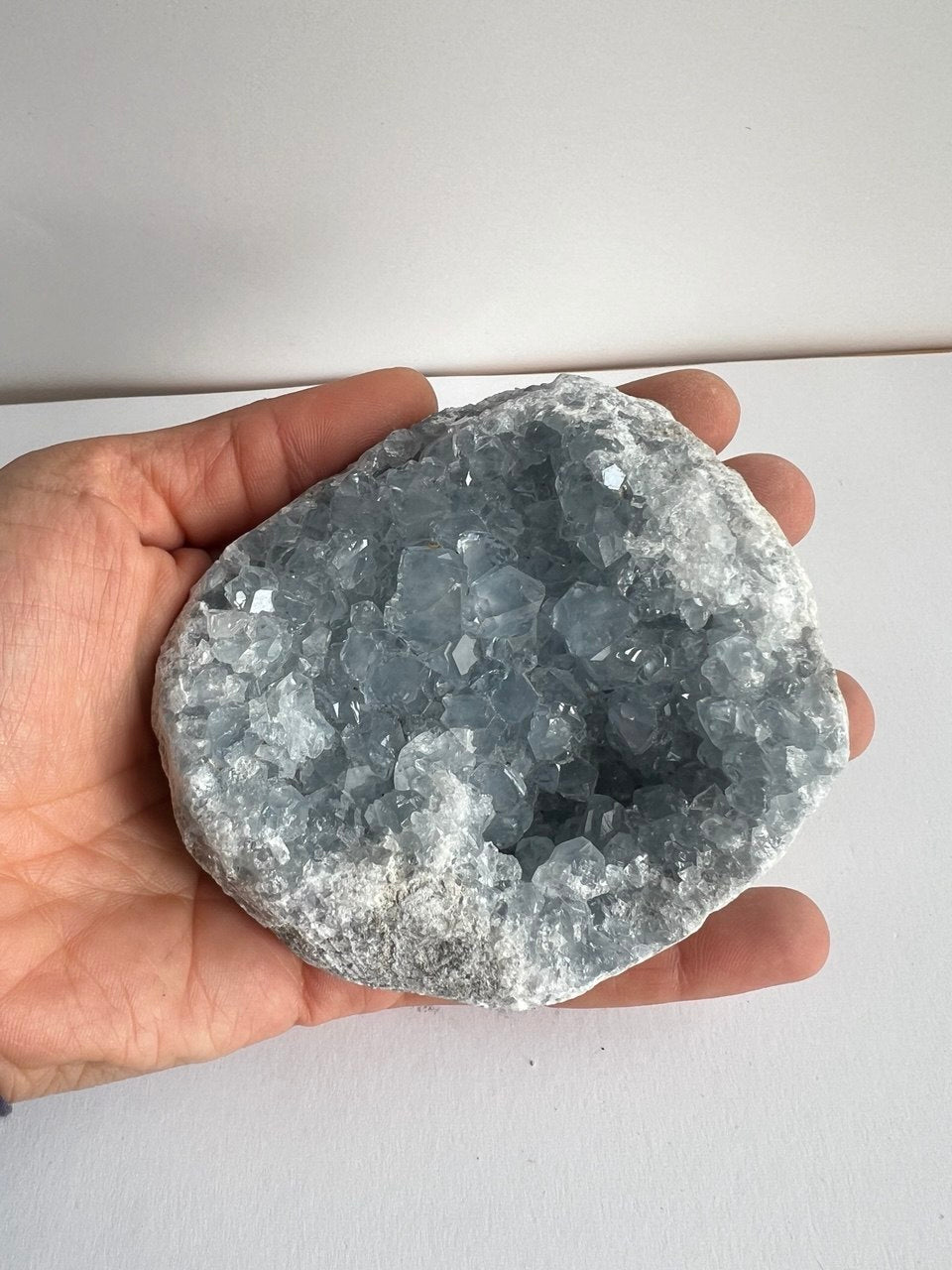 Geode di Celestina  – Cristalli Tabulari – 548g