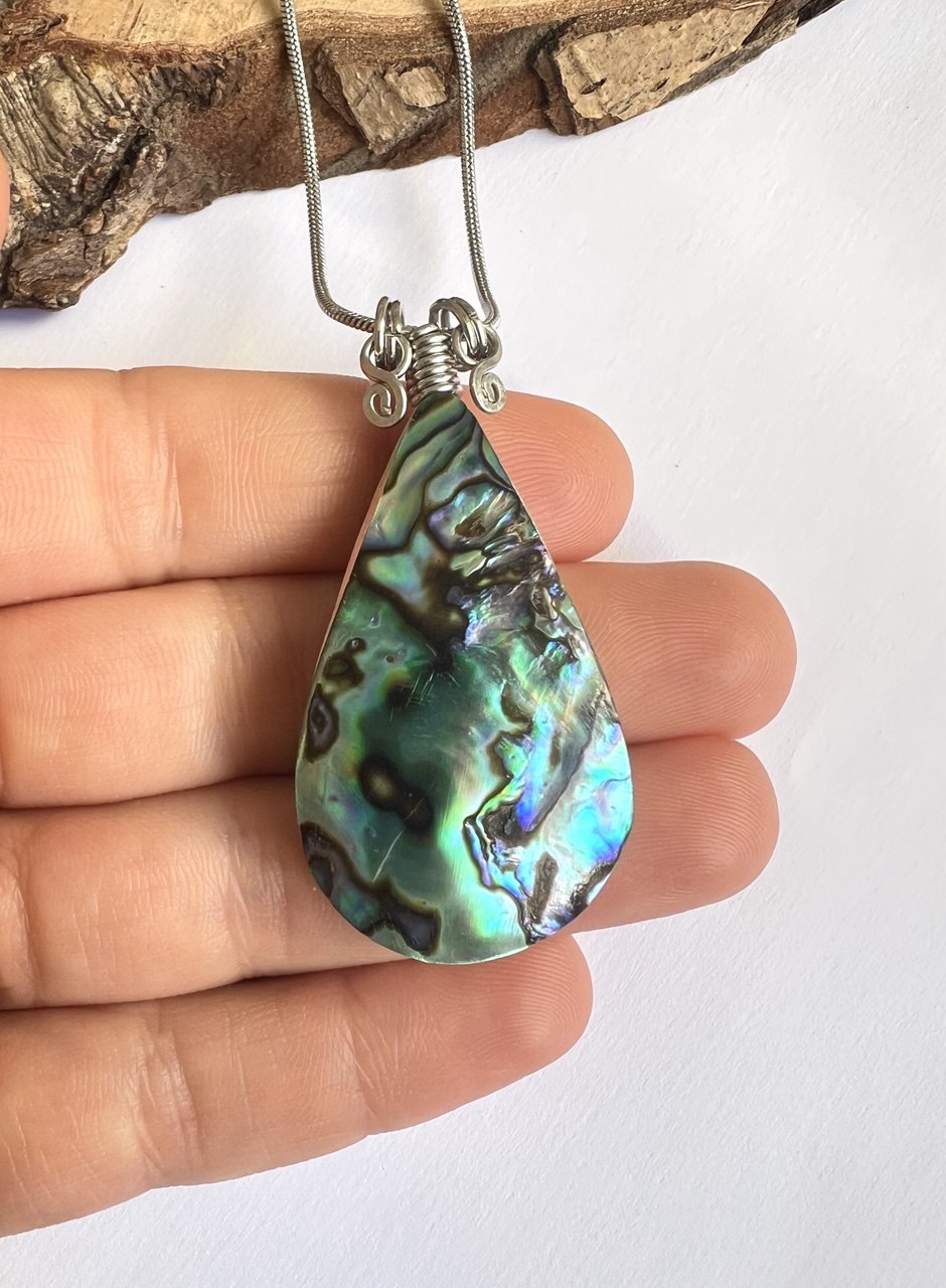 Collana con Abalone dall'Oceano Indiano