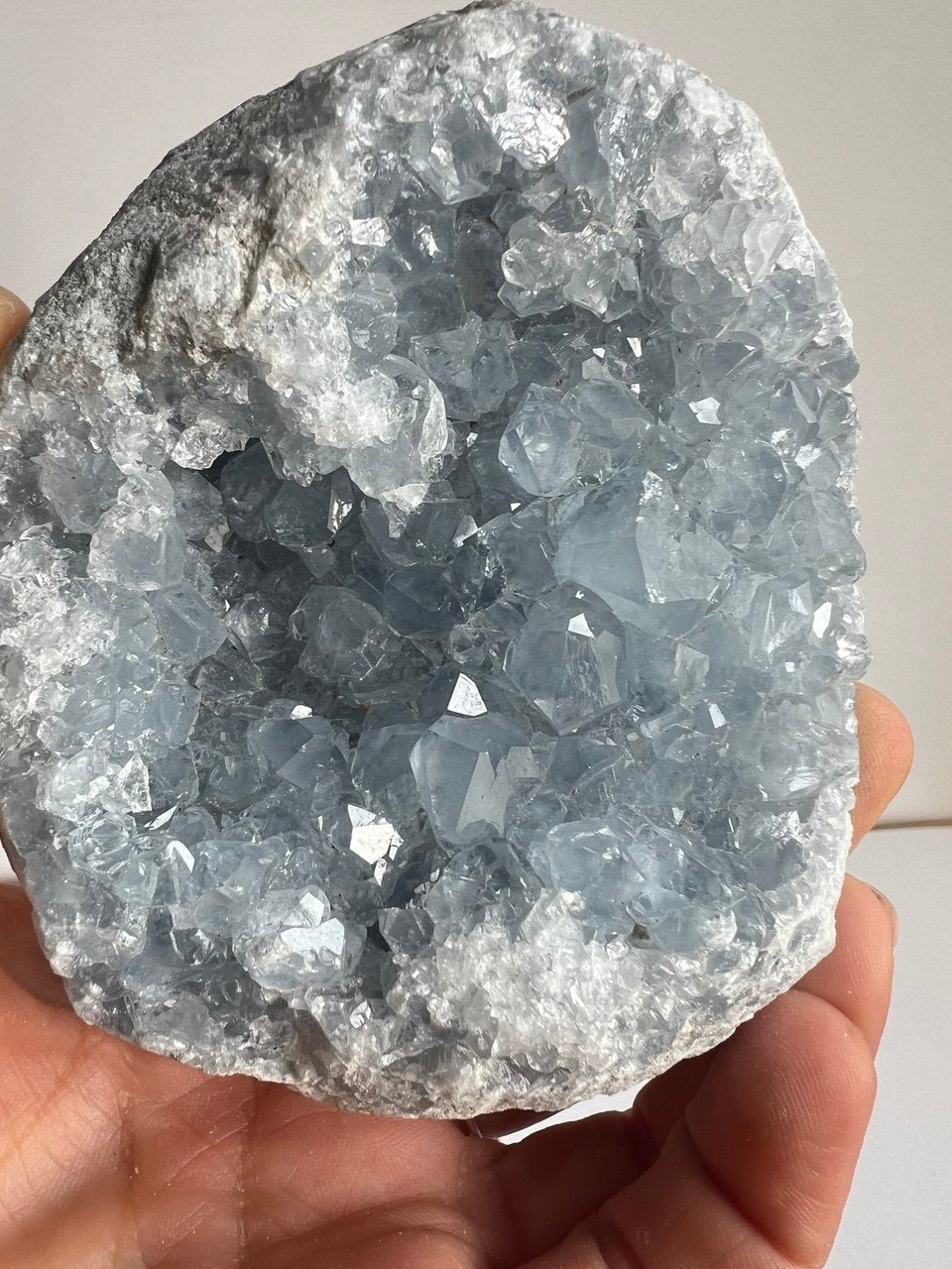 Geode di Celestina  – Cristalli Tabulari – 548g
