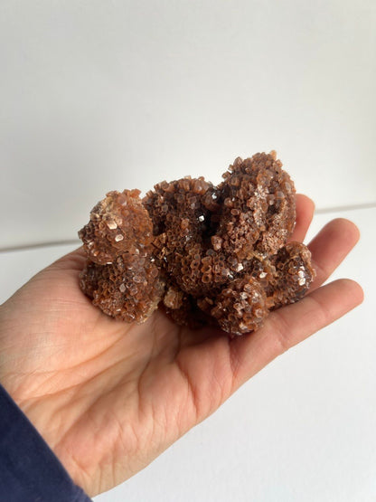 Raffinato Esemplare di Aragonite a Sviluppo Verticale – 269g