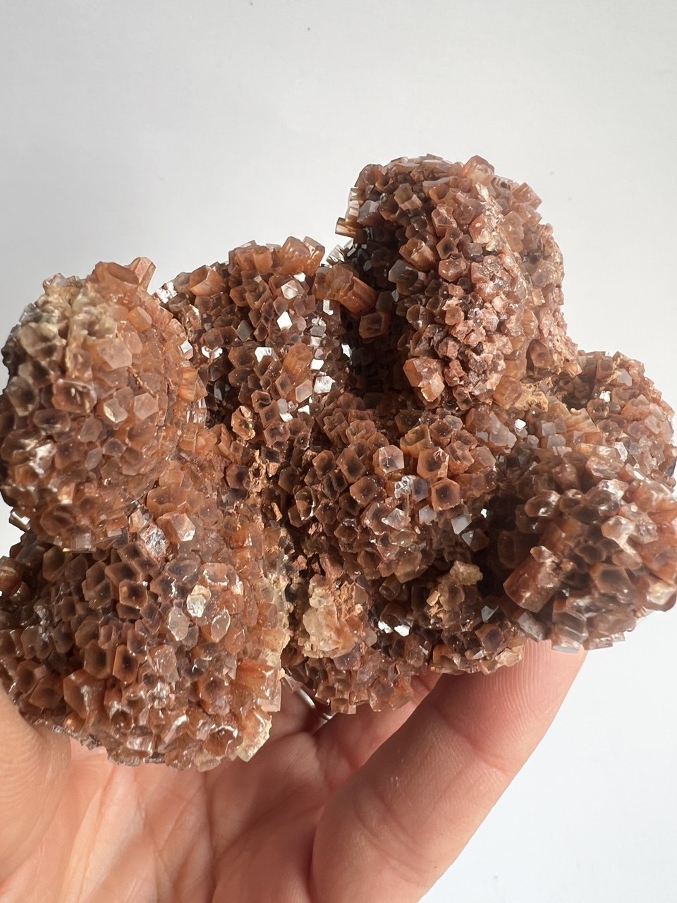 Raffinato Esemplare di Aragonite a Sviluppo Verticale – 269g