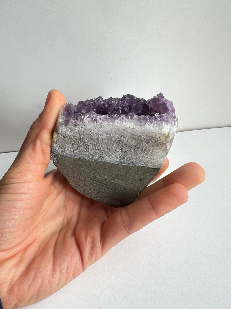 Drusa di Ametista Naturale – Pezzo Unico da Collezione e Arredo (522g)