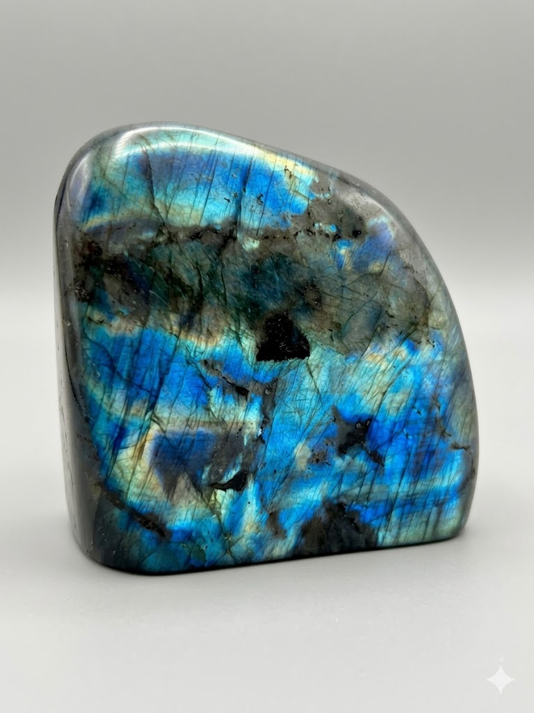 Labradorite del Madagascar – Uno Spettacolo di Luci e Riflessi (806g).