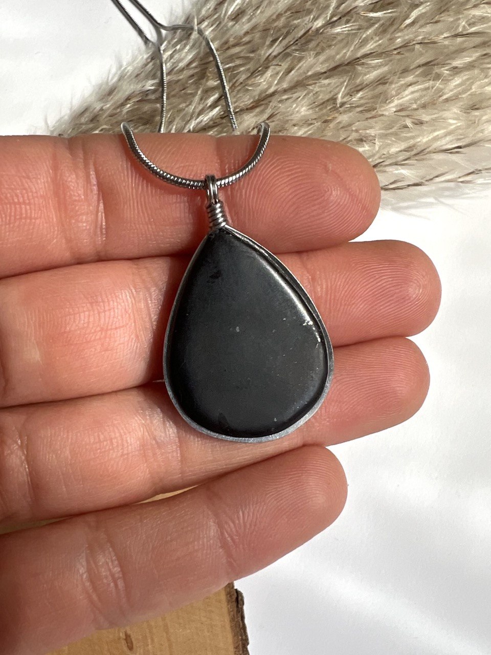 Collana "Equilibrio" in Shungite – Protezione