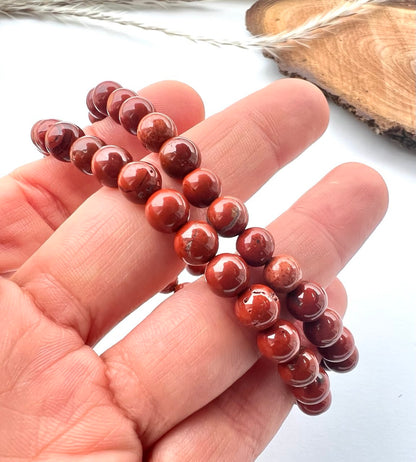 Bracciale di Diaspro a Sfere 0.4mm
