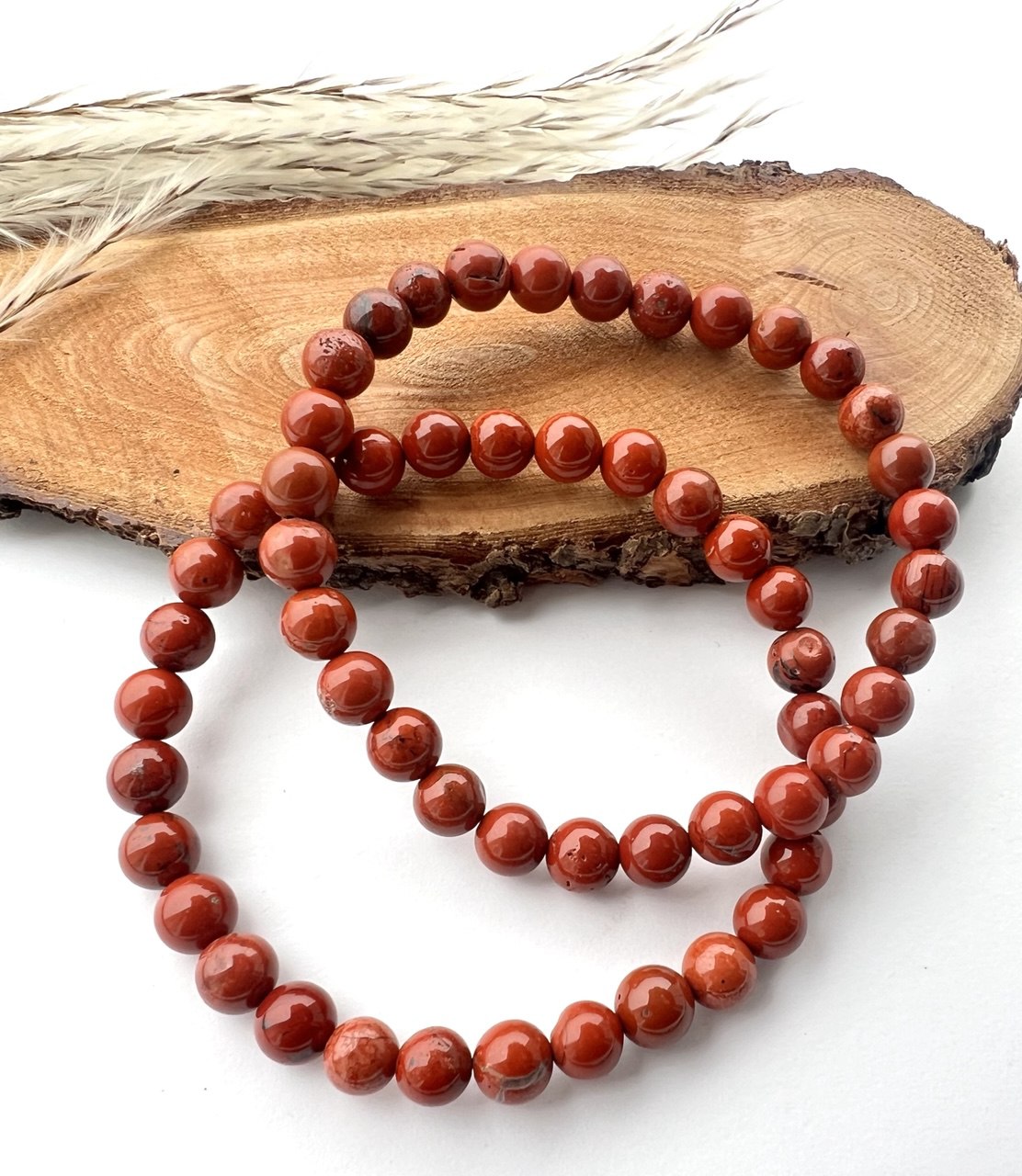 Bracciale di Diaspro a Sfere 0.4mm