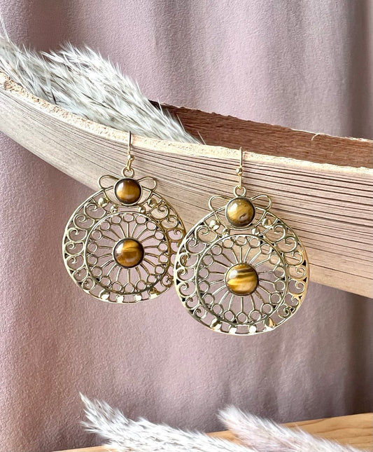 Orecchini Mandala del Sole