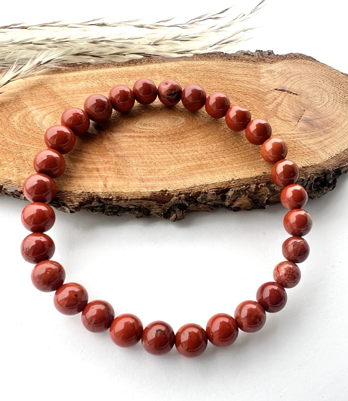 Bracciale di Diaspro a Sfere 0.4mm