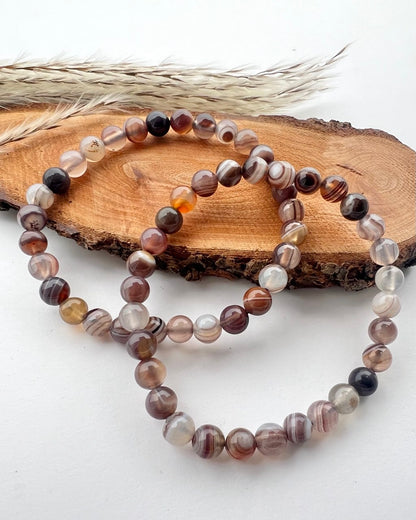 Bracciale di Agata a Sfere 0.5mm
