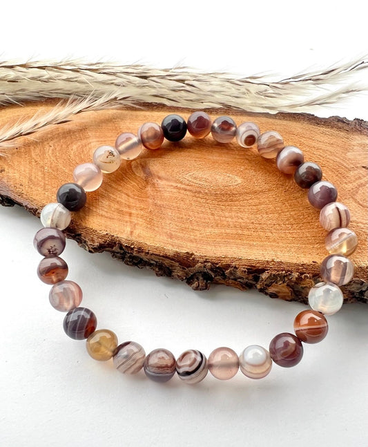 Bracciale di Agata a Sfere 0.5mm