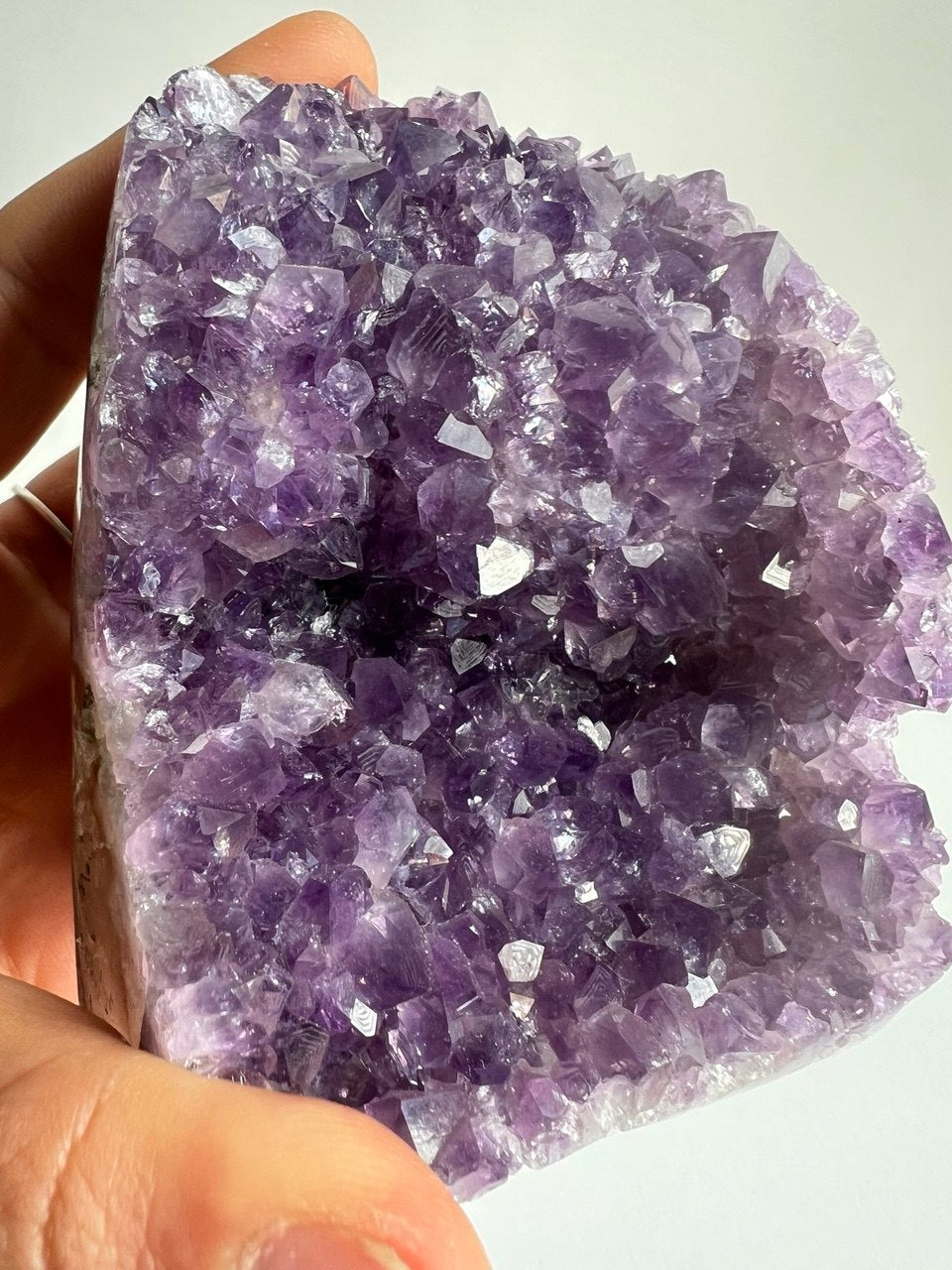 Drusa di Ametista Naturale – Pezzo Unico da Collezione e Arredo (522g)
