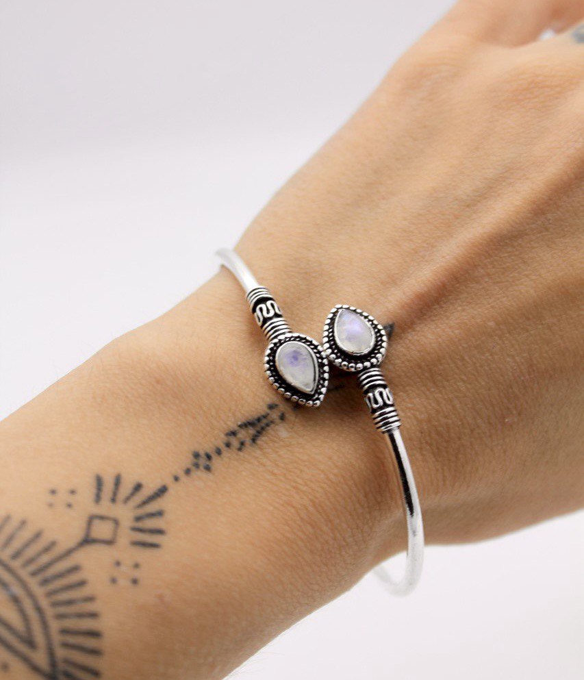 Bracciale doppia pietra Occhi del Vento