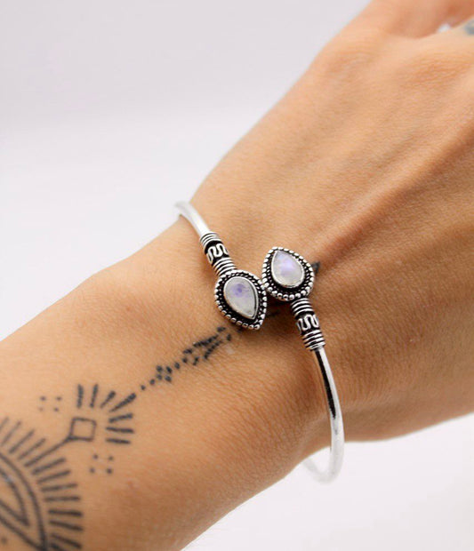 Bracciale doppia pietra Occhi del Vento