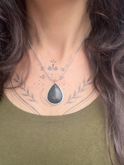 Collana "Equilibrio" in Shungite – Protezione