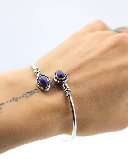 Bracciale doppia pietra Occhi del Vento