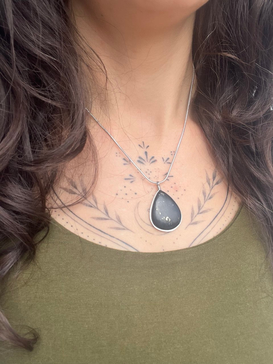 Collana "Equilibrio" in Shungite – Protezione