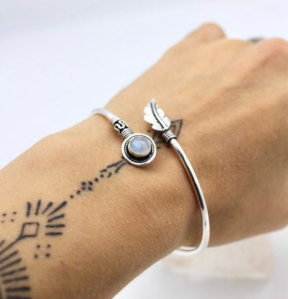Bracciale rigido Piuma di Libertà
