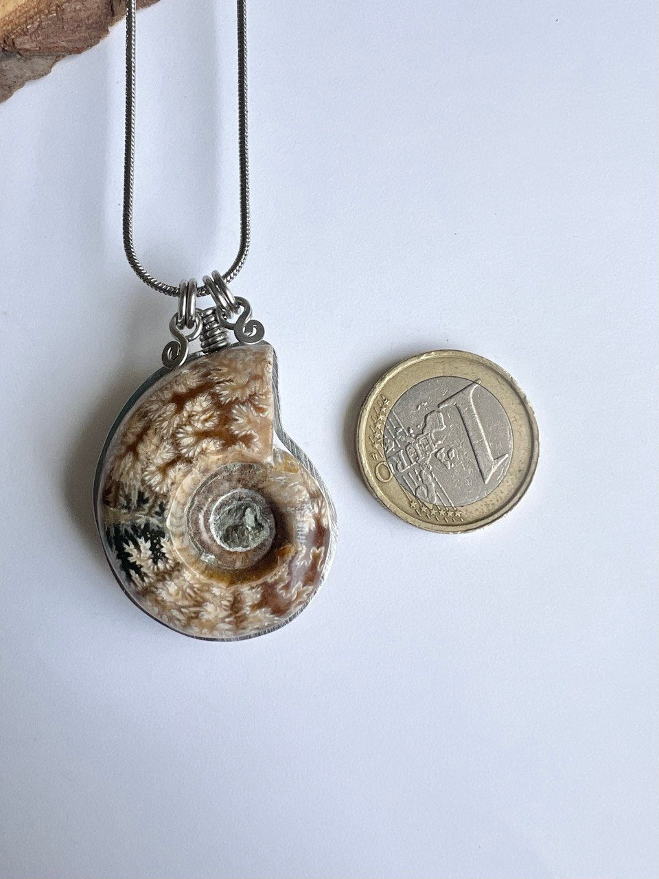 Collana Ammonite Fossile