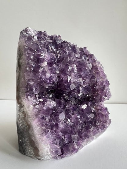 Drusa di Ametista Naturale – Pezzo Unico da Collezione e Arredo (522g)